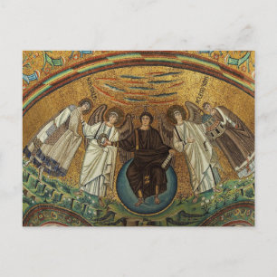 Cartão Postal Ruas: Vitalis, Arcanjo e Cristo de Jesus Bizantino