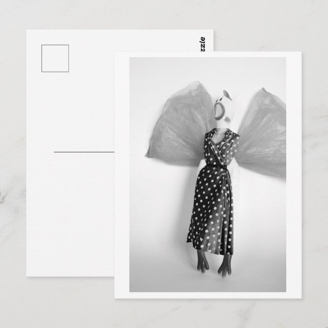 Cartão Postal Rubber chicken with wings - Elle - Postcard (Frente/Verso)