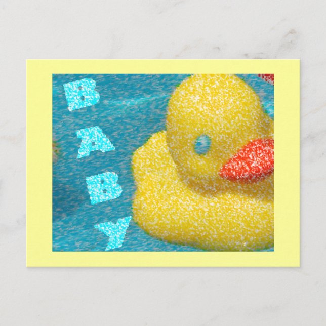 Cartão Postal Rubber Ducky (Frente)
