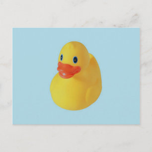 Cartão Postal Rubber Ducky