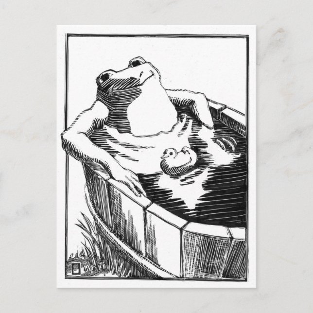 Cartão Postal Rubberducky (Frente)