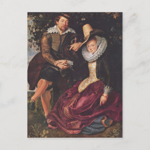 Cartão Postal Rubens, Peter Paul Selbstportr?t des Malers mit se