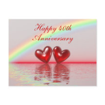 Ruby Hearts do 40º aniversário