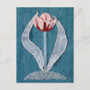 Cartão Postal Ruby Wings Designs First Tulip