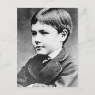 Cartão Postal Rudyard Kipling, c.1870
