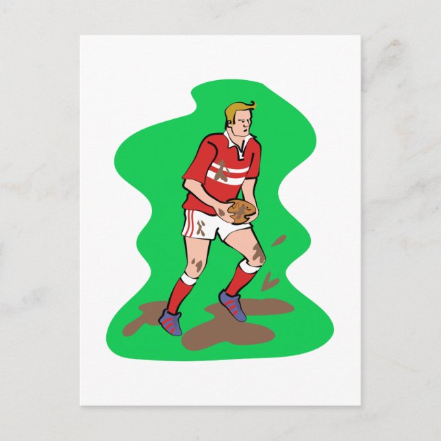 Cartão Postal Rugby (Frente)