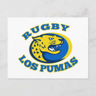 Cartão Postal Rugby Argentina Los Pumas