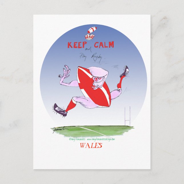 Cartão Postal rúguebi de galeria, tony fernandes (Frente)