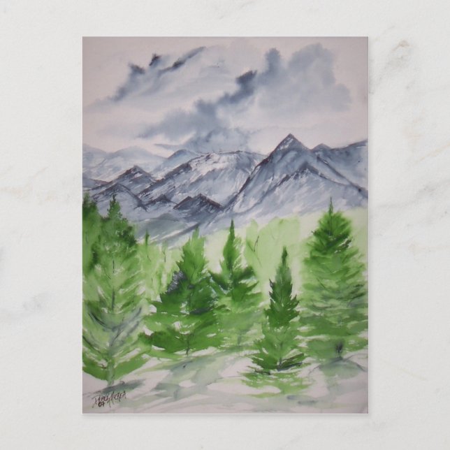 Cartão Postal Ruidoso NM (Frente)