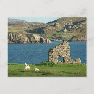 Cartão Postal Ruin on Iona