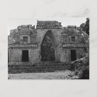 Cartão Postal Ruínas Antigas: Portal para Labna, Yucatán, México
