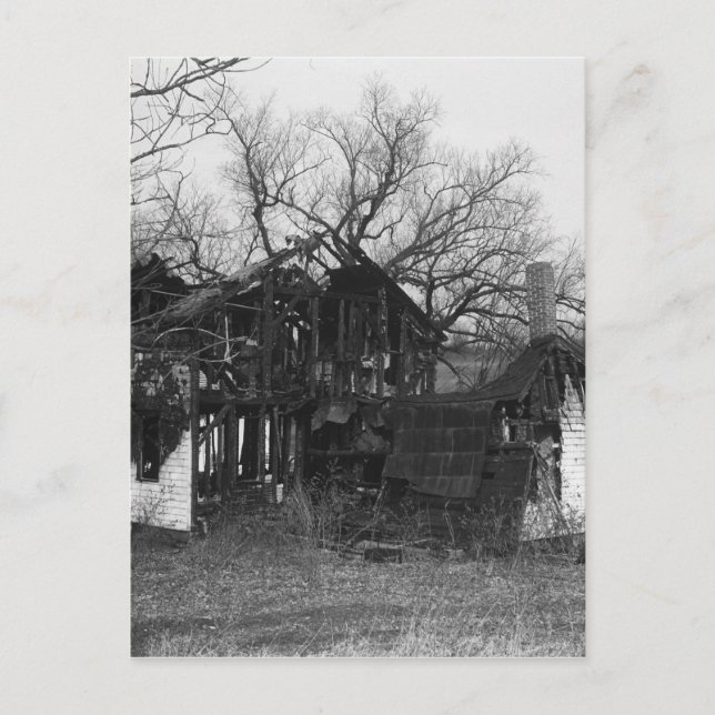 Cartão Postal Ruínas de fazenda (Frente)
