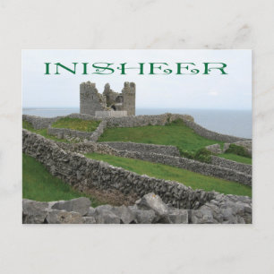 Cartão Postal Ruínas em Inisheer, Irlanda