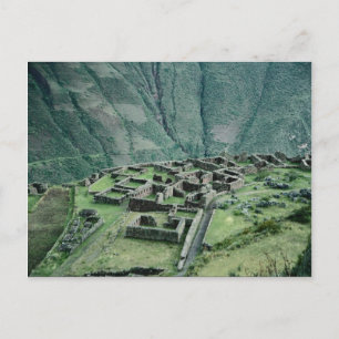 Cartão Postal Ruínas incas, Pisac, Peru