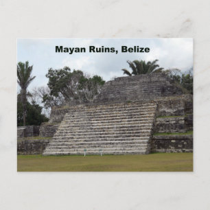 Cartão Postal Ruínas Maias, Belize