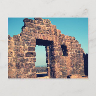 Cartão Postal Ruínas no Forte Aguada Goa Índia