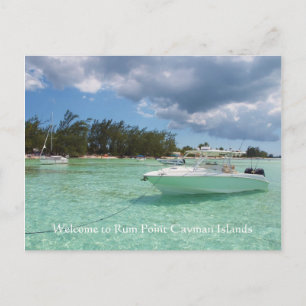 Cartão Postal Rum Point Ilhas Cayman