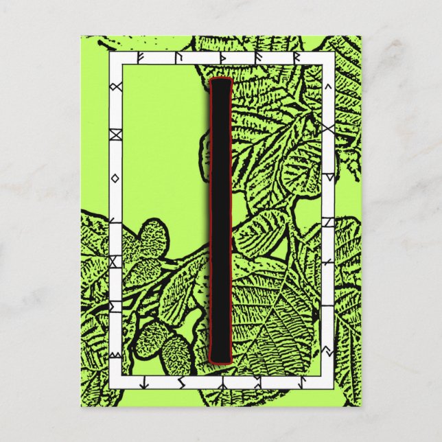 Cartão Postal Rune Isa - Cartão-postal Stilness (Frente)