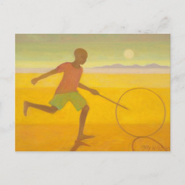 Cartão Postal Running Boy 2010 (Frente)