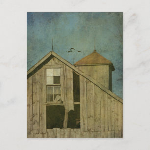 Cartão Postal Rural Iowa Barn