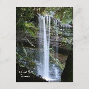 Cartão Postal Russell Falls, Tasmânia, Cartão-postal da Austr