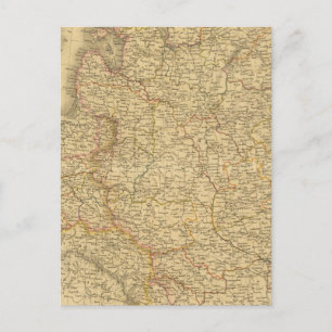 Cartão Postal Rússia e Polônia