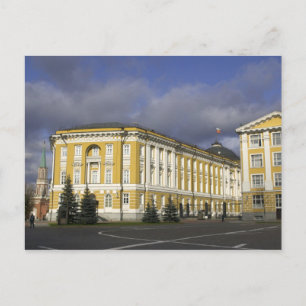 Cartão Postal Rússia, Moscou, Kremlin, Palácio do Senado,