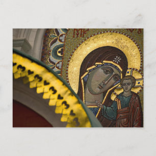 Cartão Postal Rússia, Moscou, Praça Vermelha. Nossa Senhora de K