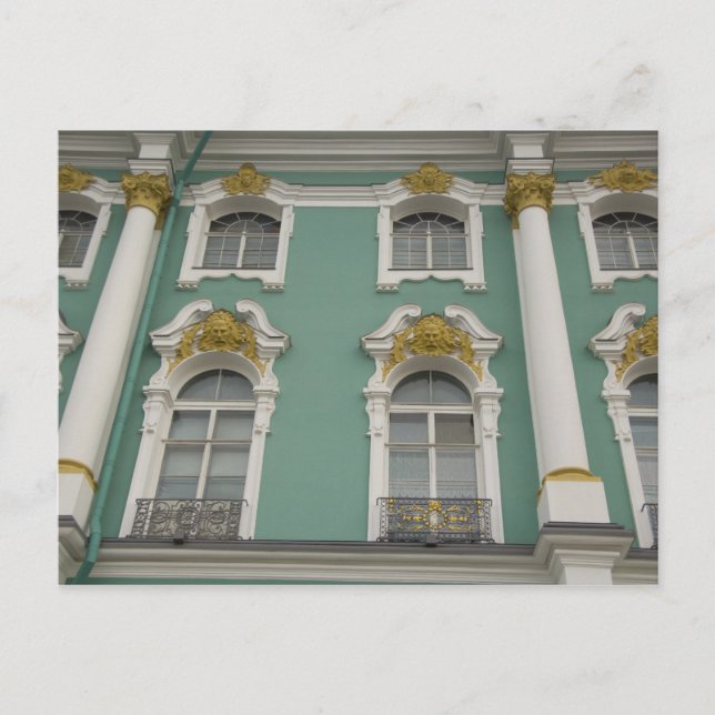 Cartão Postal Rússia, Ruas. Petersburgo, O Patrimônio (também co (Frente)