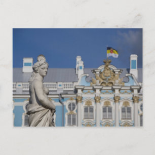 Cartão Postal Rússia, São Petersburgo, Palácio de Catarina (tamb