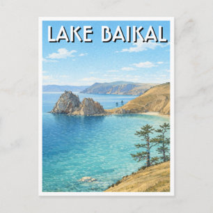 Cartão Postal Rússia Viagem Lago Baikal