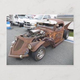 Cartão Postal Rustbucket com Cattle Catcher