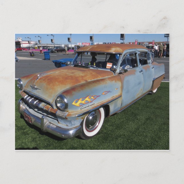 Cartão Postal Rustbucket embutido (Frente)