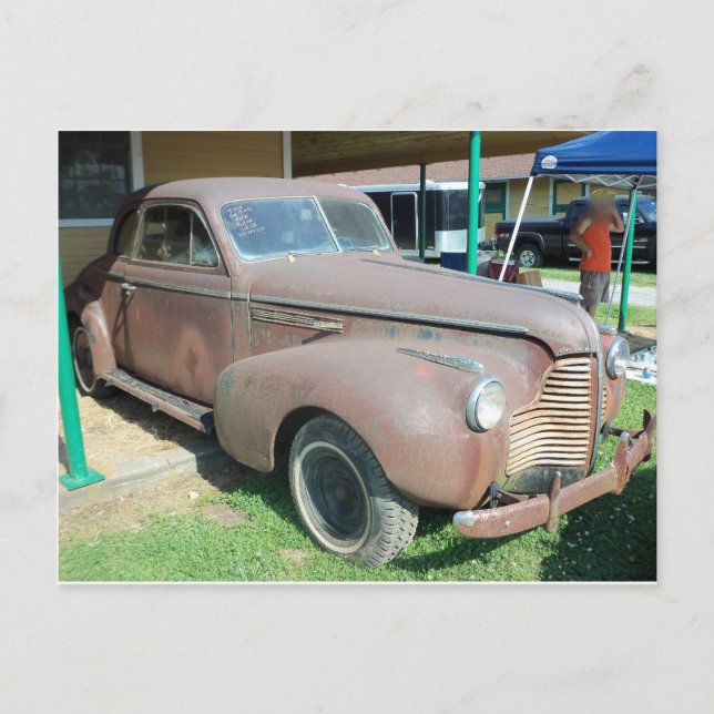 Cartão Postal Rustbucket Rod, 1 (Frente)