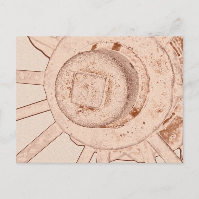 Cartão Postal Rusted (Frente)