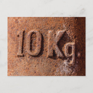 Cartão Postal Rusty 10 kg