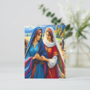 Cartão Postal Ruth 1 Caminhando no Amor Justo