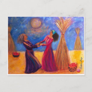 Cartão Postal Ruth e Naomi