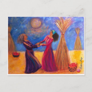 Cartão Postal Ruth e Naomi