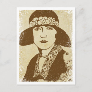 Cartão postal "Ruth" ~ Roaring 20's