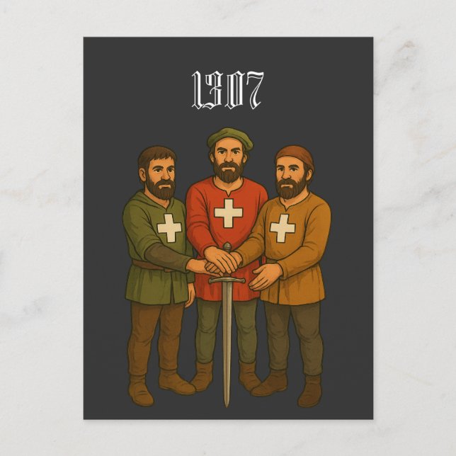 Cartão Postal Rütlischwur (Frente)