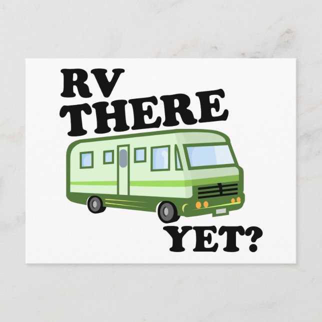 Cartão Postal RV AINDA? (verde) (Frente)