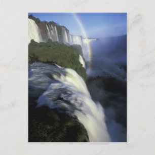 Cartão Postal S.A., Brasil, Cataratas do Iguassu com arco-íris