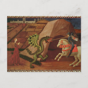 Cartão Postal S. Jorge e o Dragão, c.1439-40