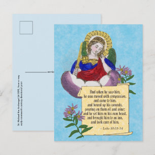 Cartão Postal S. Miguel Arcanjo (M 009) & SME/SMUR
