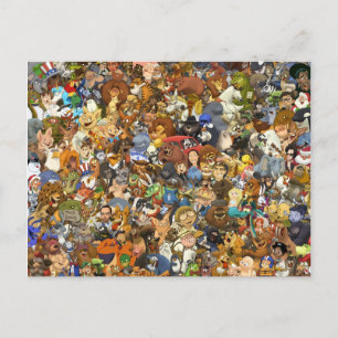 Cartão Postal S.T. Lewis Collage