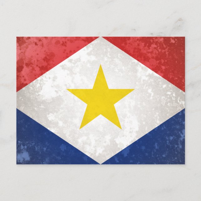 Cartão Postal Saba (Frente)