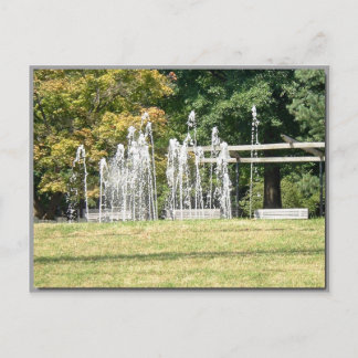 Cartão Postal sábado no outono