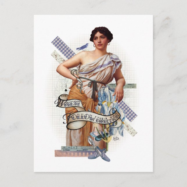 Cartão Postal Sabedoria (Frente)