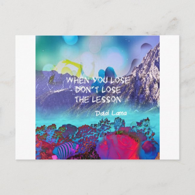 Cartão Postal Sabedoria pode fazer tudo (Frente)